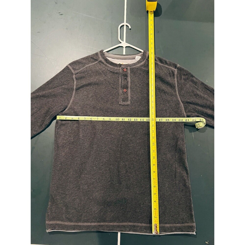 Tommy Bahama Long Sleeve Henley 3-Button Men's L Island Modern Fit - Picture 4 of 5